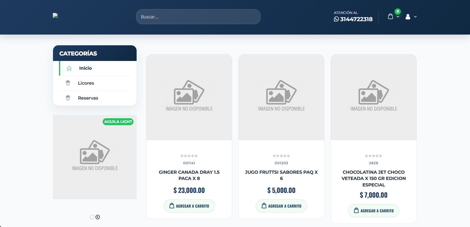 Cuenta con Tienda Virtual